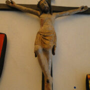 Crist en croix de la chapelle de Kerzéan