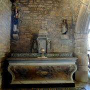 L'autel de Saint-Fiacre à Plouider