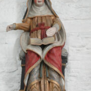 Statue de sainte Anne à Plabennec
